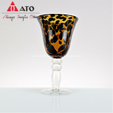 Leopard print Martini glass Drinkware wine cup